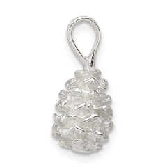 Sterling Silver Pinecone Charm QC2803