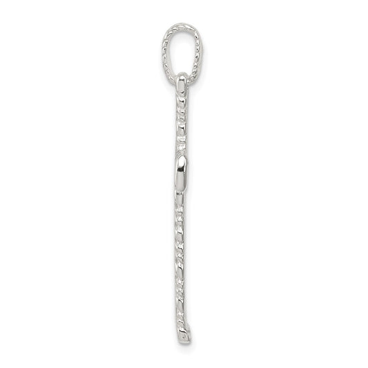Sterling Silver Latin Cross Charm QC2815