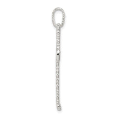 Sterling Silver Latin Cross Charm QC2815