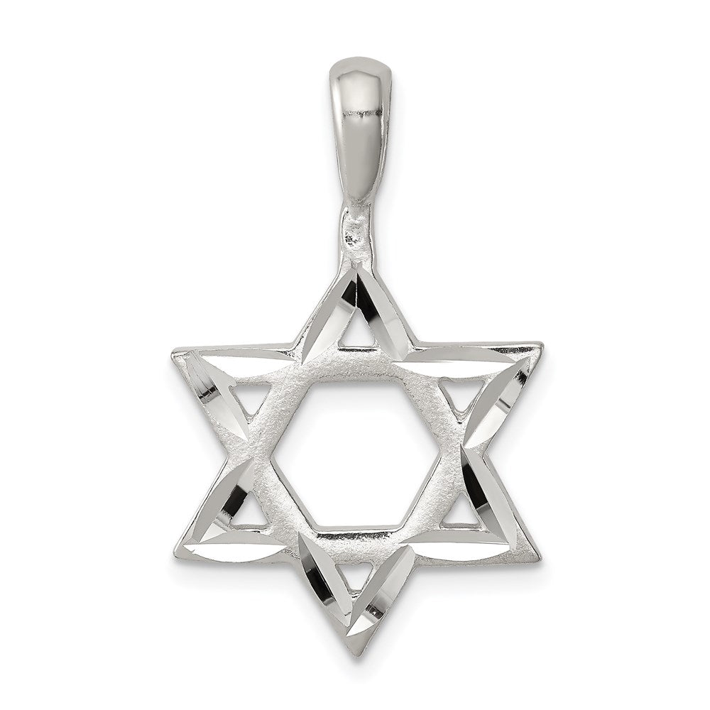 Sterling Silver Star of David Charm QC2821