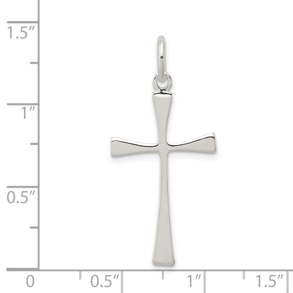Sterling Silver Cross Charm QC2842