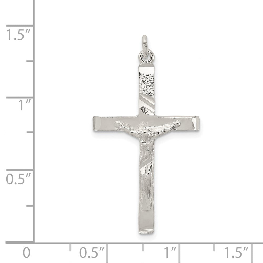 Sterling Silver Crucifix Pendant QC2865
