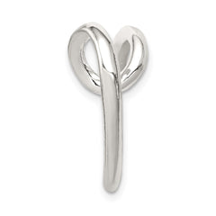 Sterling Silver Heart Slide QC3062
