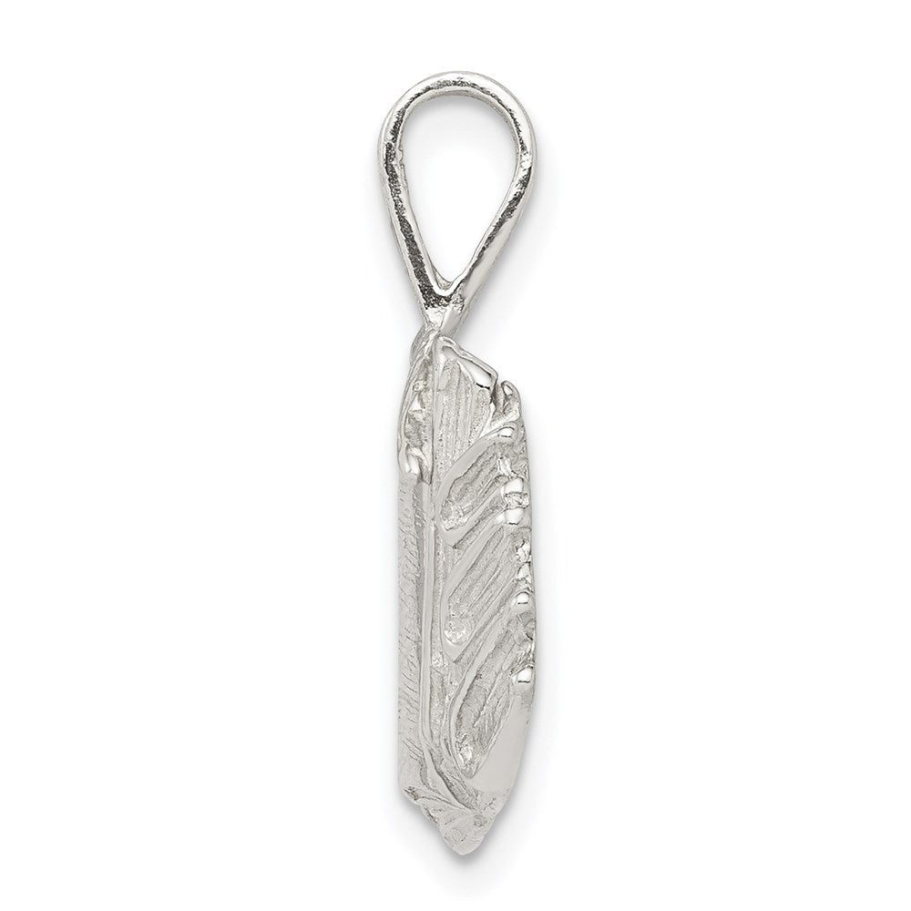 Sterling Silver Books with Quill Charm QC3094