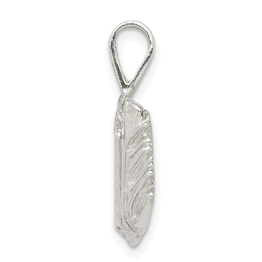 Sterling Silver Books with Quill Charm QC3094