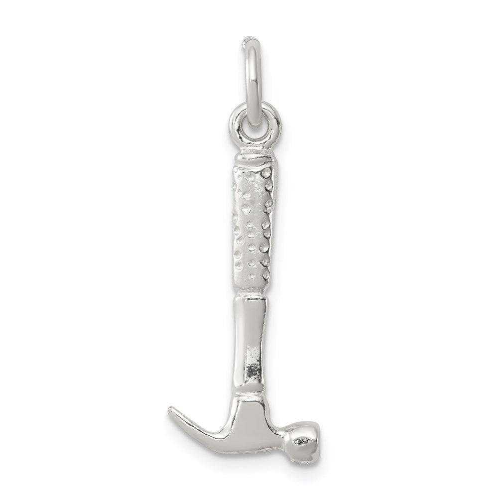 Sterling Silver Hammer Charm QC3101