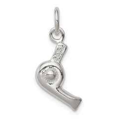 Sterling Silver Hair Dryer Charm QC3105