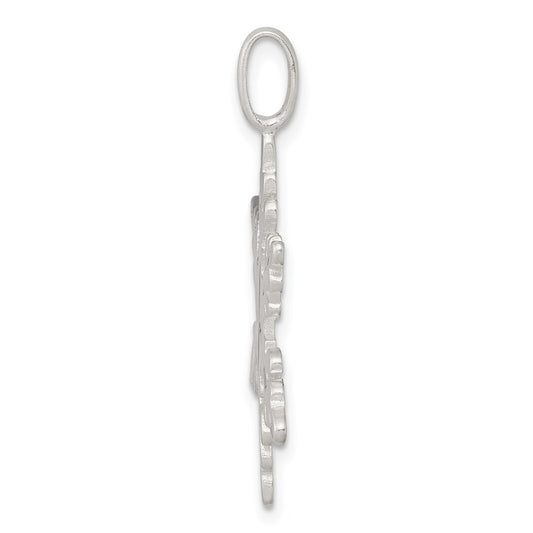 Sterling Silver Snowflake Charm QC3109