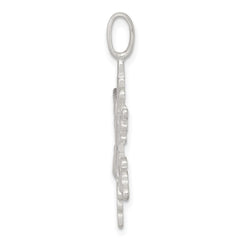 Sterling Silver Snowflake Charm QC3109