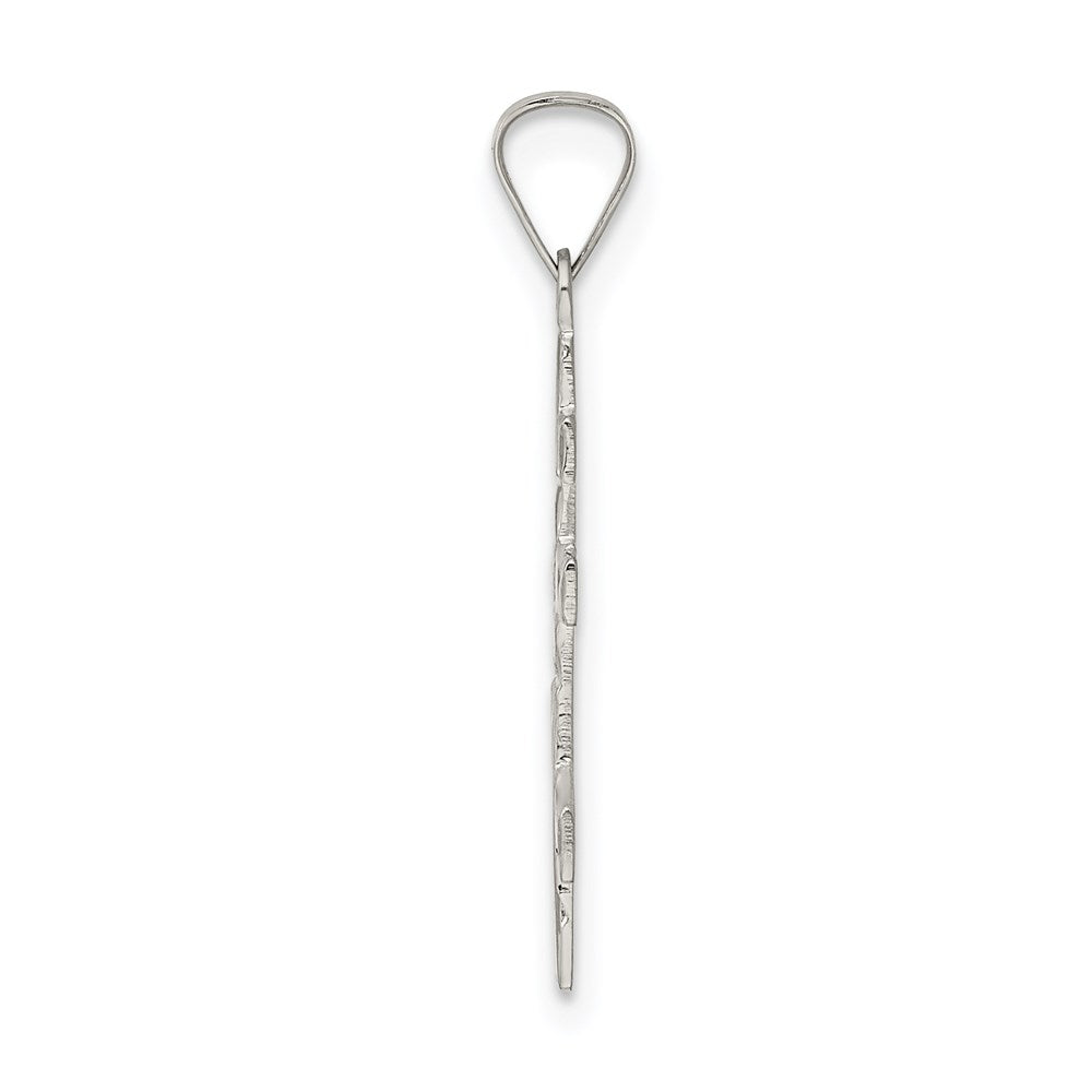 Sterling Silver Eastern Orthodox Cross Charm QC3376