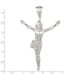Sterling Silver Corpus (Crucified Christ) Pendant QC3432