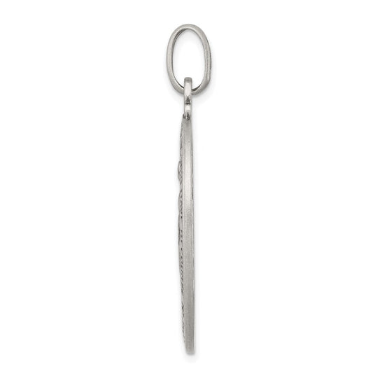 Sterling Silver Antiqued Miraculous Medal QC3485
