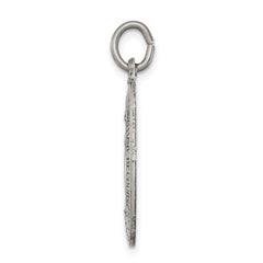 Sterling Silver Antiqued Miraculous Medal QC3490