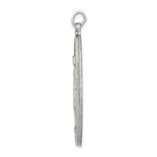 Sterling Silver Antiqued Miraculous Medal QC3493