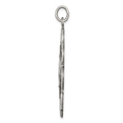Sterling Silver Antiqued Miraculous Medal QC3500