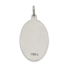 Sterling Silver Antiqued Saint Jude Thaddeus Medal QC3606