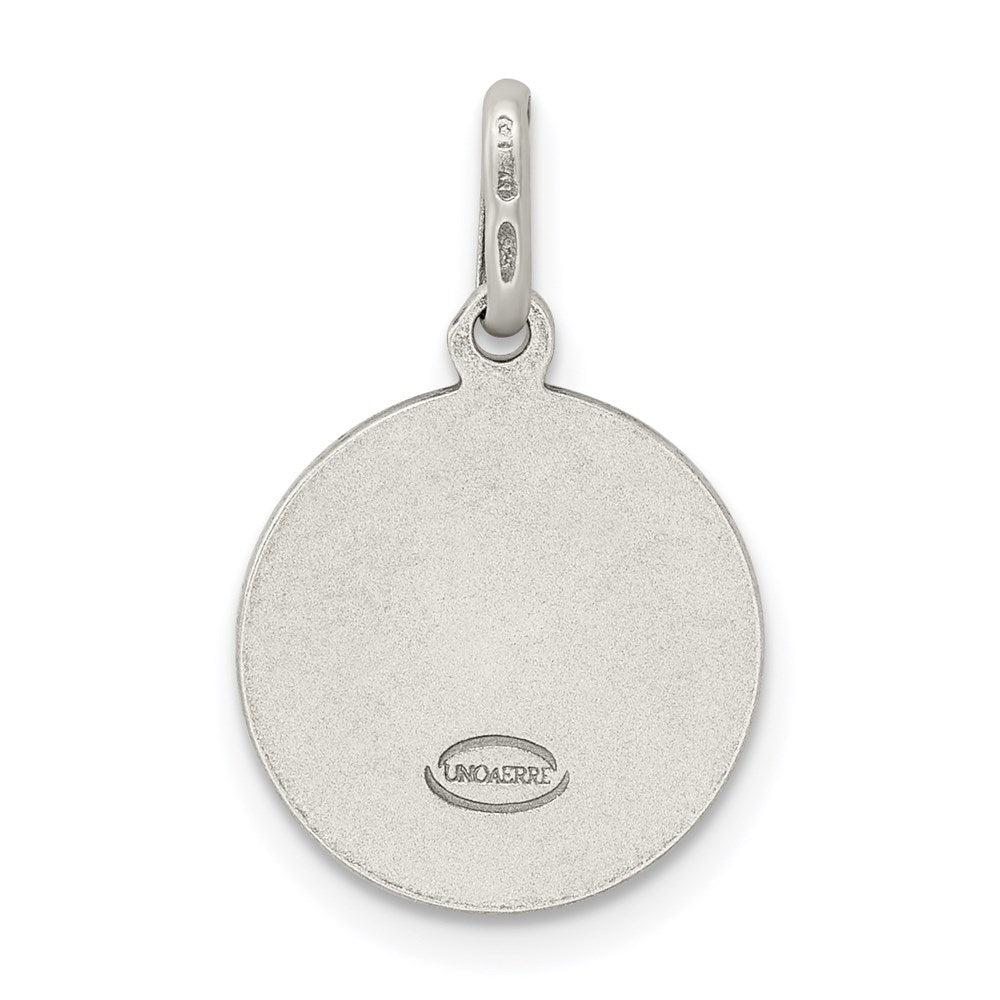 Sterling Silver Antiqued Raphael Angel Charm QC3634