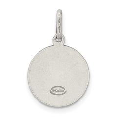 Sterling Silver Antiqued Raphael Angel Charm QC3634