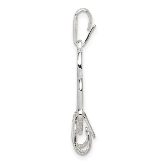 Sterling Silver 3-Piece Break apart Best Friends Charm QC3748