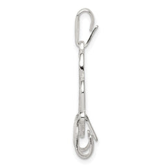 Sterling Silver 3-Piece Break apart Best Friends Charm QC3748