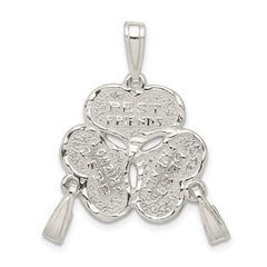 Sterling Silver 3-Piece Break apart Best Friends Charm QC3748