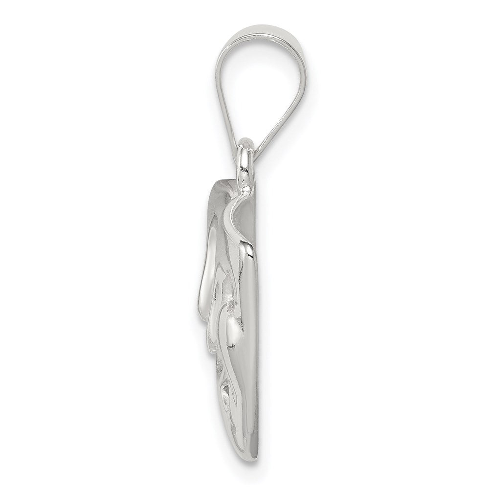 Sterling Silver Comedy/Tragedy Charm QC3772