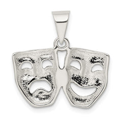 Sterling Silver Comedy/Tragedy Charm QC3772