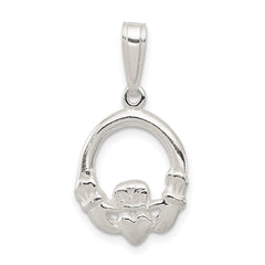Sterling Silver Claddagh Charm QC3871