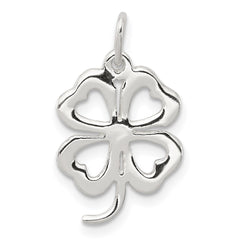 Sterling Silver 4-leaf Clover Charm QC3882