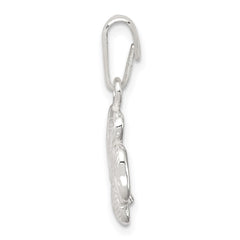 Sterling Silver 4-leaf Clover Charm QC3884