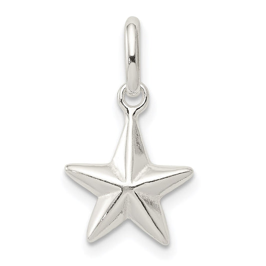 Sterling Silver Star Charm QC3891