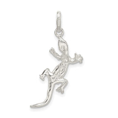 Sterling Silver Lizard Charm QC4074