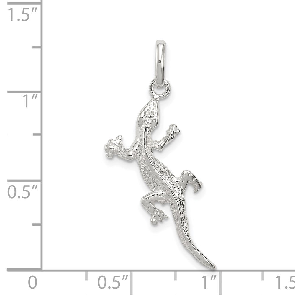 Sterling Silver Lizard Charm QC4074