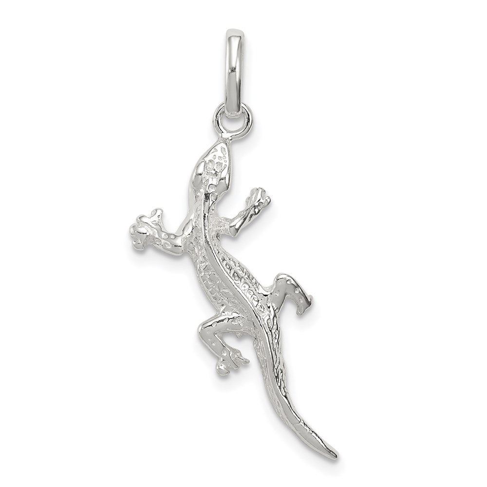 Sterling Silver Lizard Charm QC4074