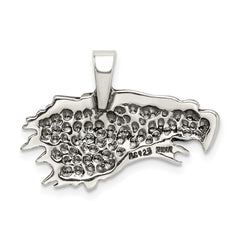 Sterling Silver Eagle Pendant QC4084