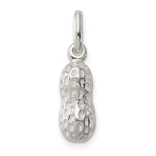 Sterling Silver Peanut Charm QC4182