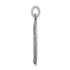 Sterling Silver Antiqued Miraculous Medal QC441