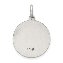 Sterling Silver Antiqued Saint Joseph Medal QC460