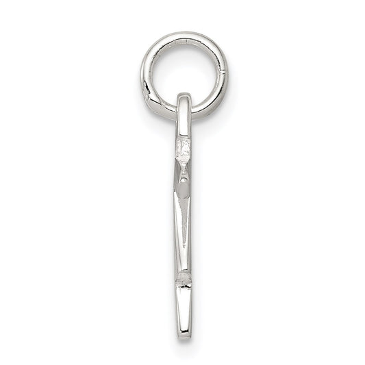 Sterling Silver Girl Charm QC4629