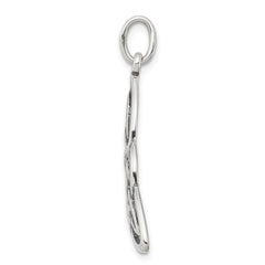 Sterling Silver Antiqued Celtic Charm QC4707
