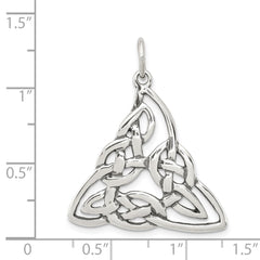 Sterling Silver Antiqued Celtic Charm QC4707