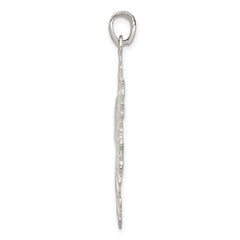 Sterling Silver Snowflake Pendant QC4754