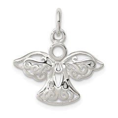 Sterling Silver Filigree Angel Charm QC4755
