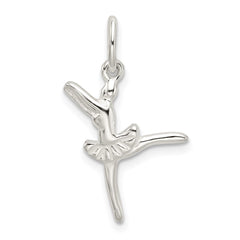 Sterling Silver Ballerina Charm QC4773