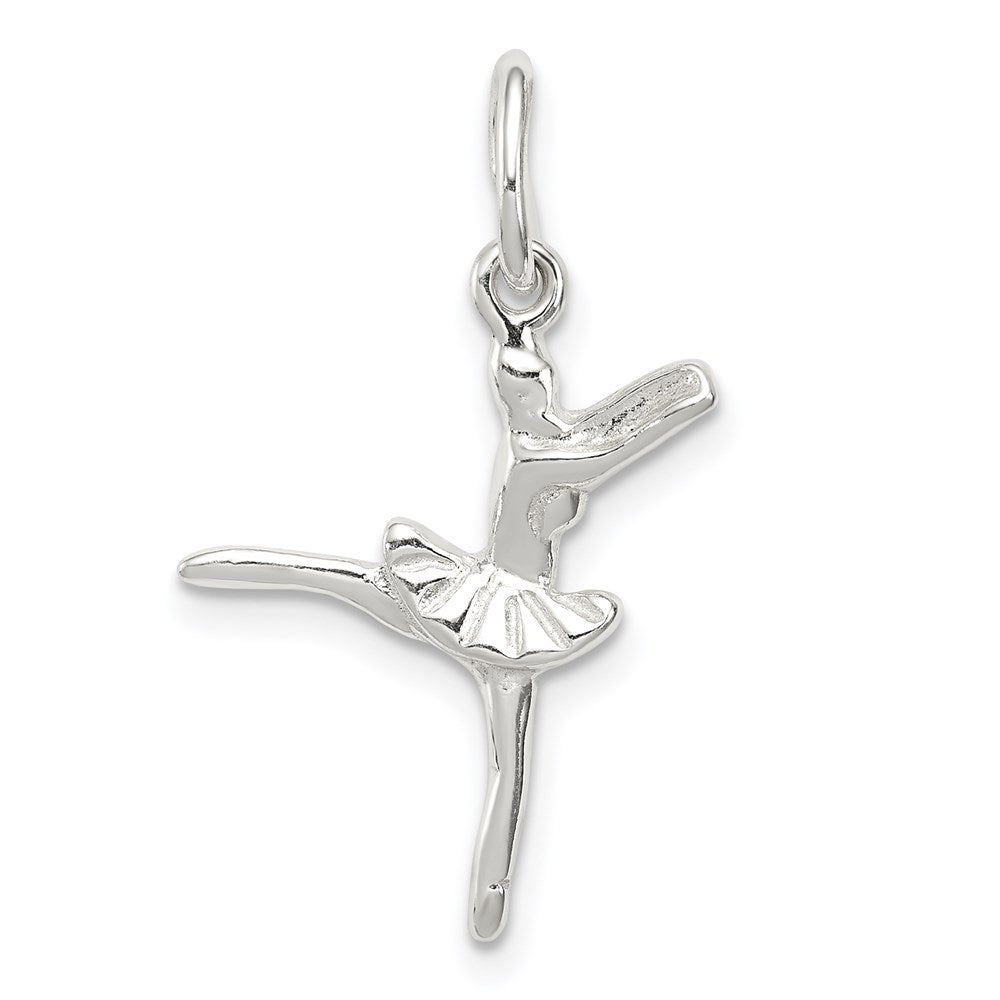 Sterling Silver Ballerina Charm QC4773