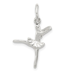 Sterling Silver Ballerina Charm QC4773
