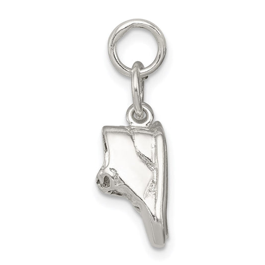 Sterling Silver Baby Shoes Charm QC5
