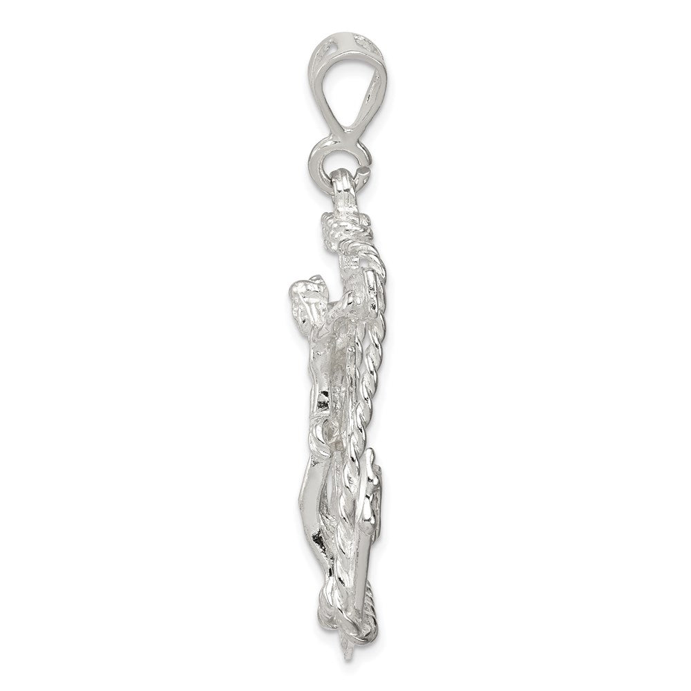 Sterling Silver Mariner Cross Pendant QC502