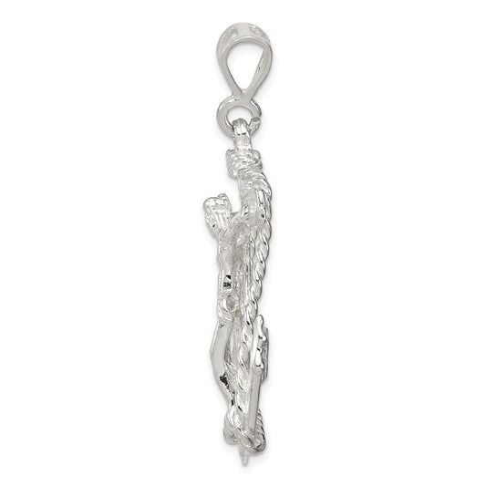 Sterling Silver Mariner Cross Pendant QC502