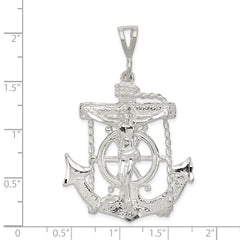 Sterling Silver Mariner Cross Pendant QC502